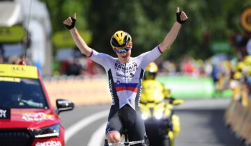 Tour de France: Matej Mohoric ripete fuga e vittoria