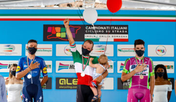 Sonny Colbrelli si laurea campione italiano a Imola