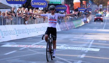 Giro di Lombardia: tris di Pogacar, Bagioli splendido secondo