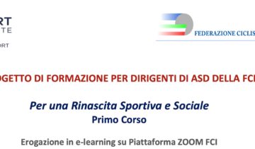 Al via il 1° corso per Dirigenti di ASD