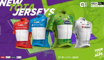 Presentate le maglie del Tour of the Alps che mette in bici anche i ciclisti “virtuali”