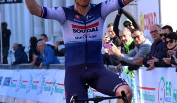A Remi Cavagna la prima tappa della Settimana Internazionale Coppi e Bartali
