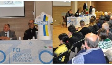 Ciclismo ciociaro in festa ad Isola del Liri