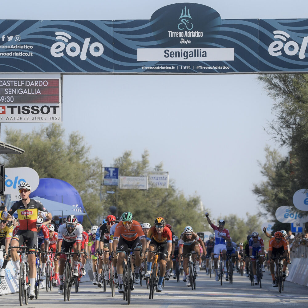 55a edizione Tirreno Adriatico - da Castelfidardo a Senigallia - 171 km