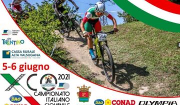A Pergine lo spettacolo giovanile del Campionato Italiano XCO