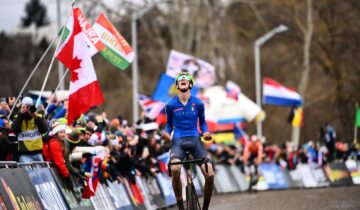 MONDIALI CICLOCROSS – Stefano Viezzi è campione del mondo juniores
