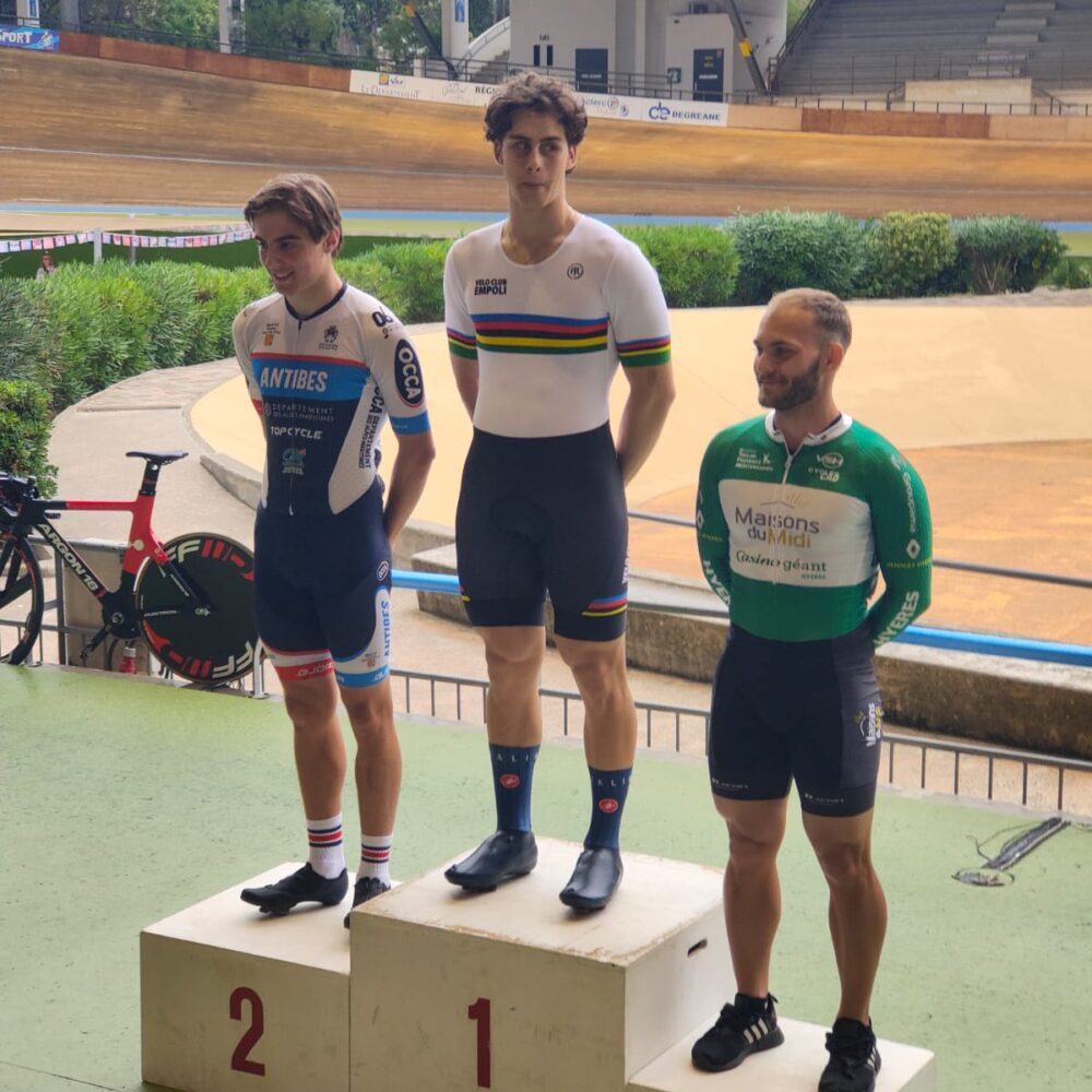 L'iridato Del Medico sul podio in Francia