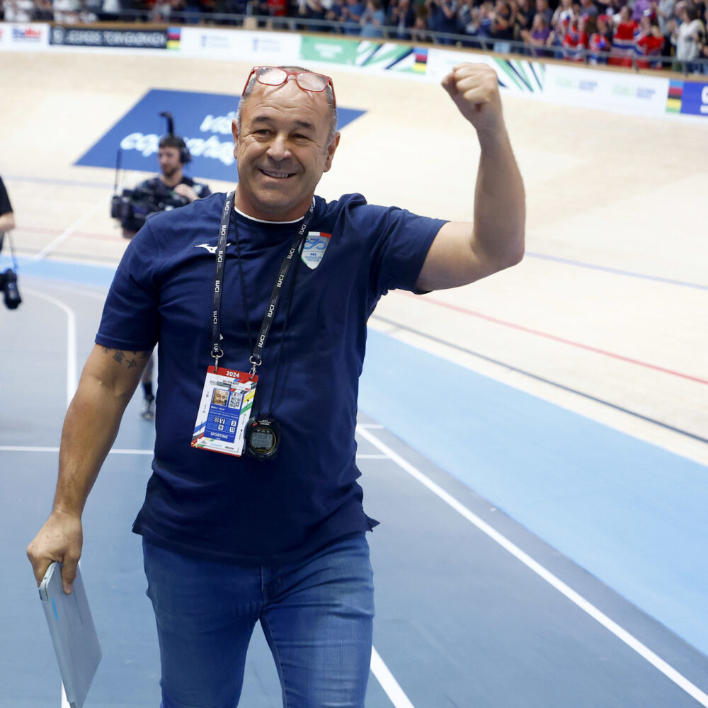 2024 UCI Track World Championships - Ballerup - Day 3 - 18/10/2024 - Men's Individual Pursuit Finals - Marco Villa (Italy) - photo Roberto Bettini/SprintCyclingAgency©2024