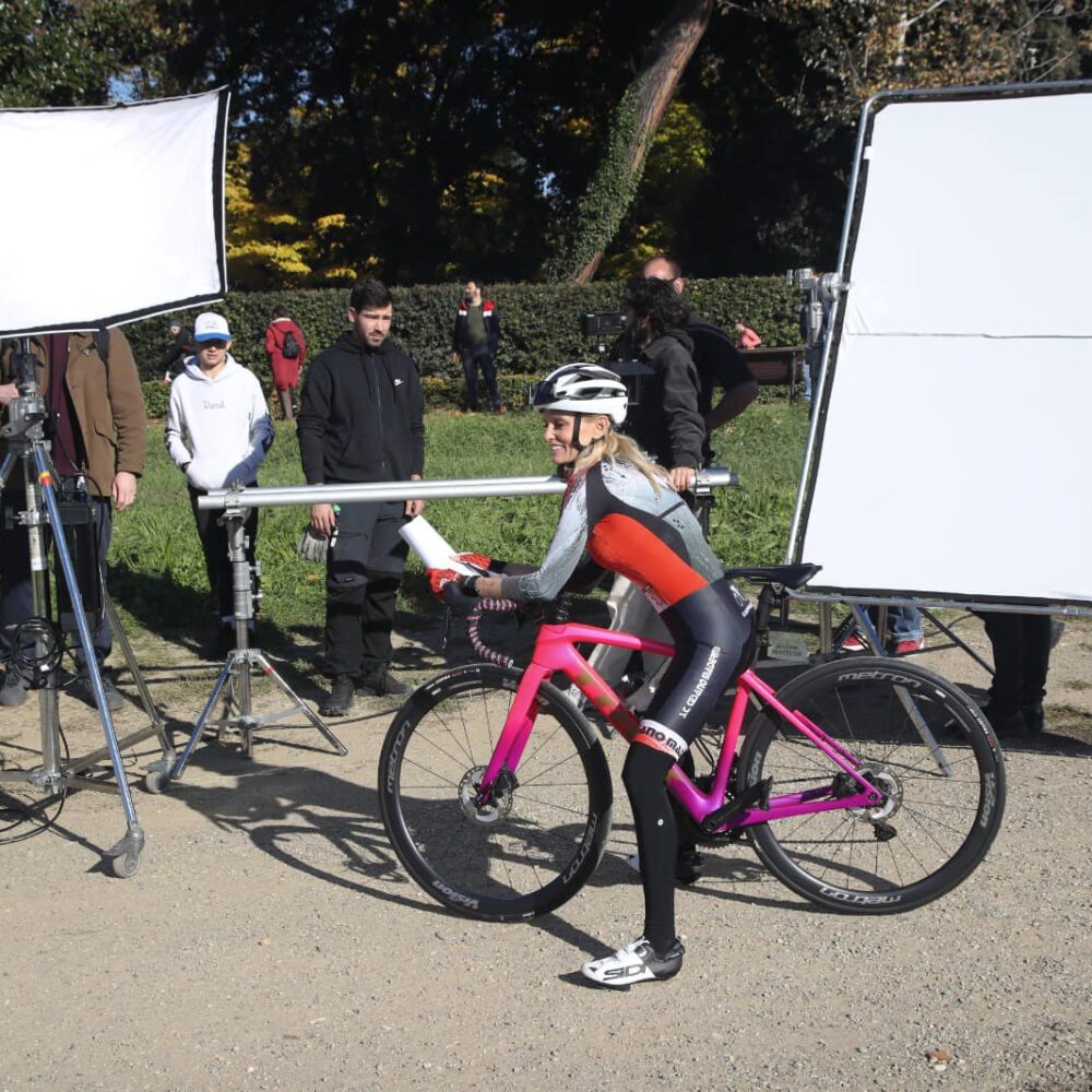 Un momento del video girato a Firenze