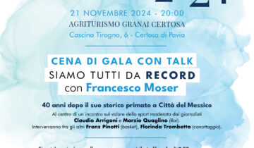 Insieme per Agal 2024 – A cena con Francesco Moser
