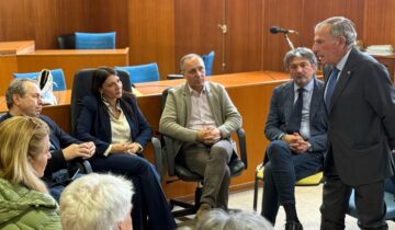 Il presidente Dagnoni visita i velodromi di Monteroni e Barletta