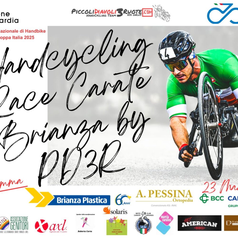 locandina Handcycling race 4 edizione
