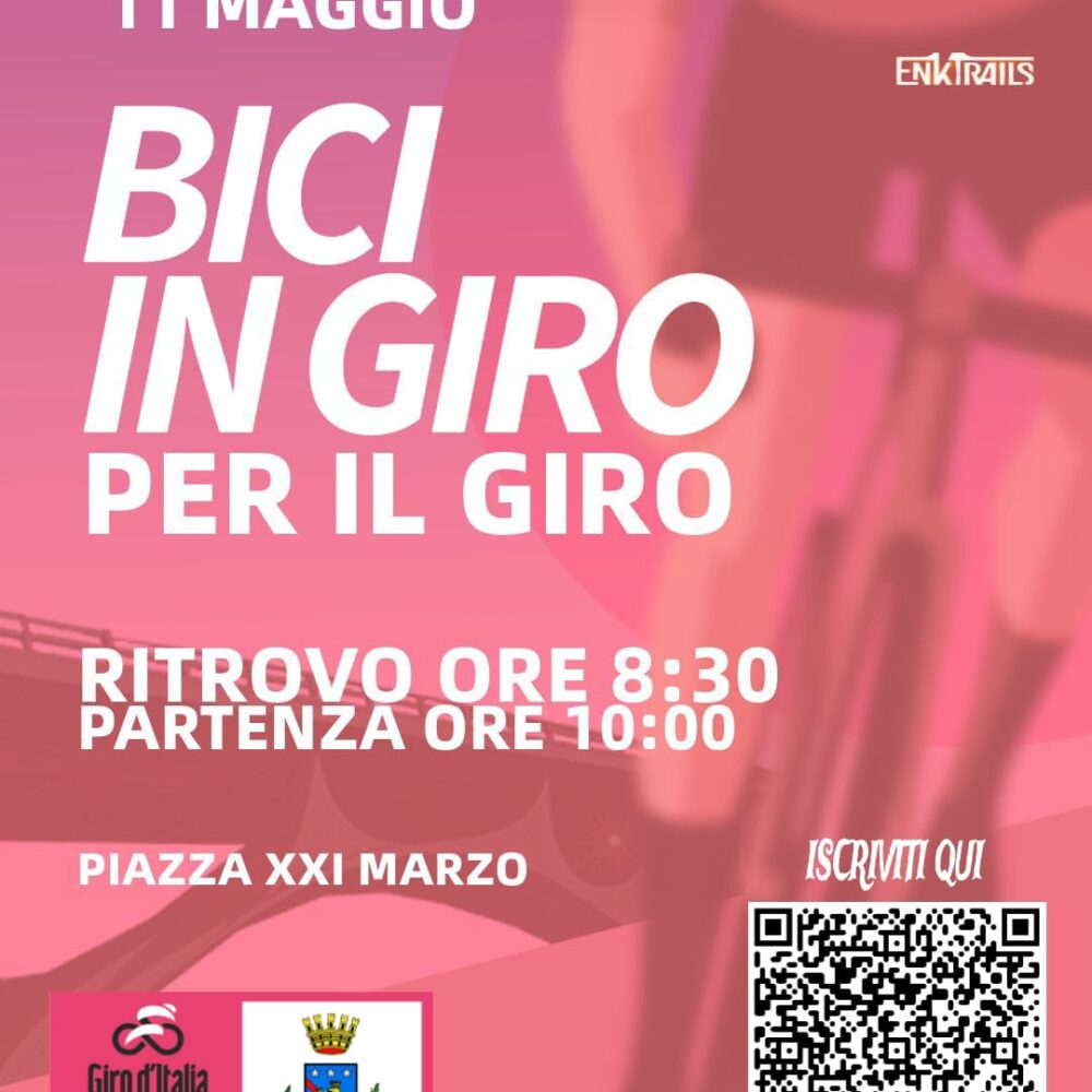 Bici in Giro per il Giro 11052025 locandina