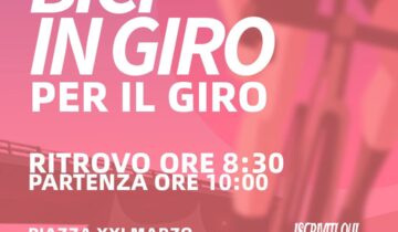 Bici in Giro per il Giro a Potenza: le iniziative collaterali condivise con la delegazione regionale FCI Basilicata