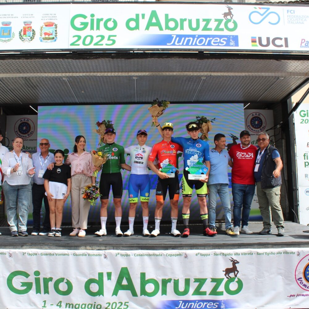 Giro d'Abruzzo Juniores 04052025 le maglie