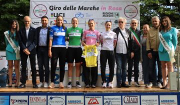 Giro delle Marche in Rosa: trionfo straniero a Offida con l’australiana Chantelle Mc Carthy