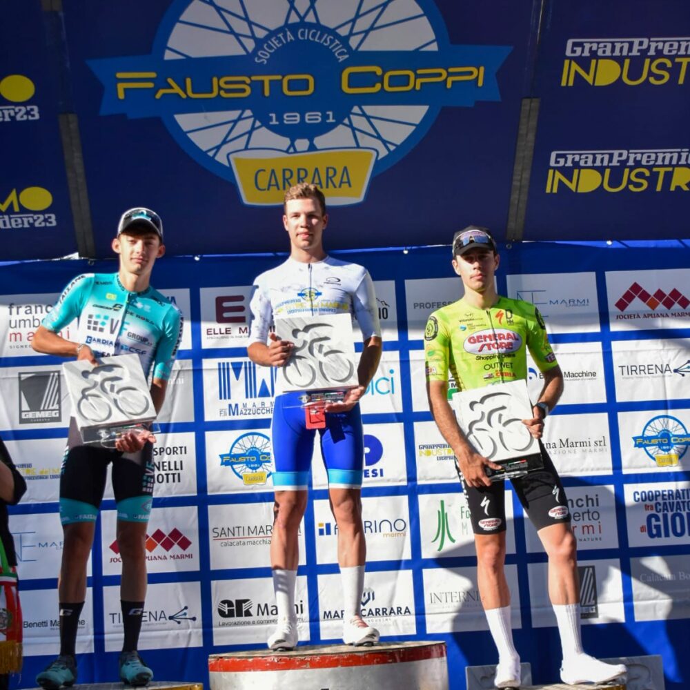 Il podio di Marina di Carrara (Foto R. Fruzzetti)