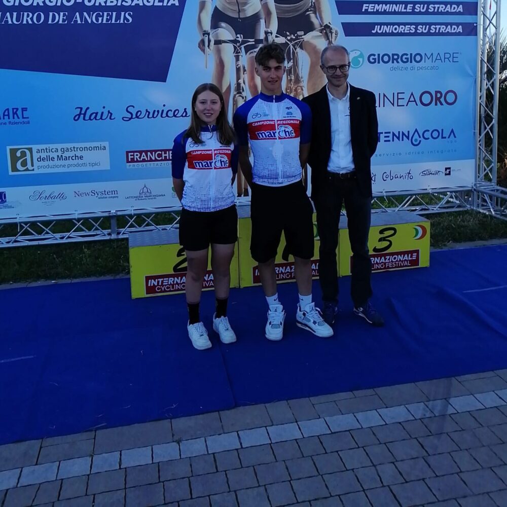 Internazionale Cycling Festival 16052025 campioni regionali FCI Marche crono allievi
