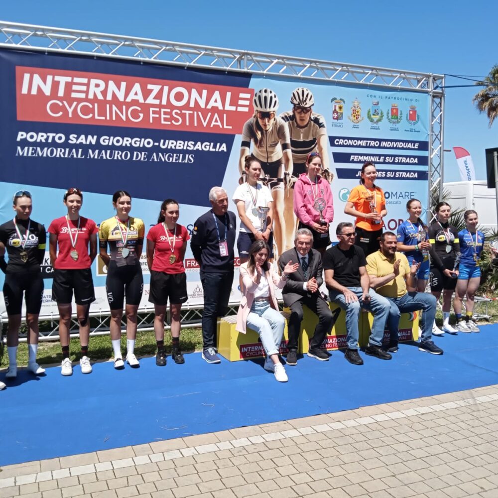 Internazionale Cycling Festival 17052025 premiazione donne junior