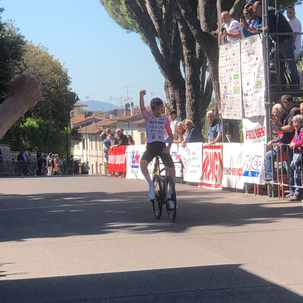 La vittoria di Marco Spanio a Calenzano La vittoria di Marco Spanio a Calenzano