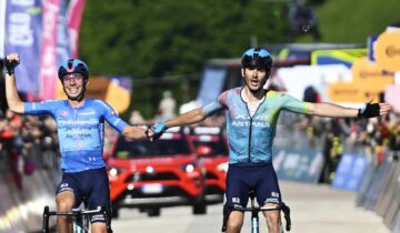 Giro d’Italia – Scaroni, Fortunato, Pellizzari, tris azzurro in cima a San Valentino
