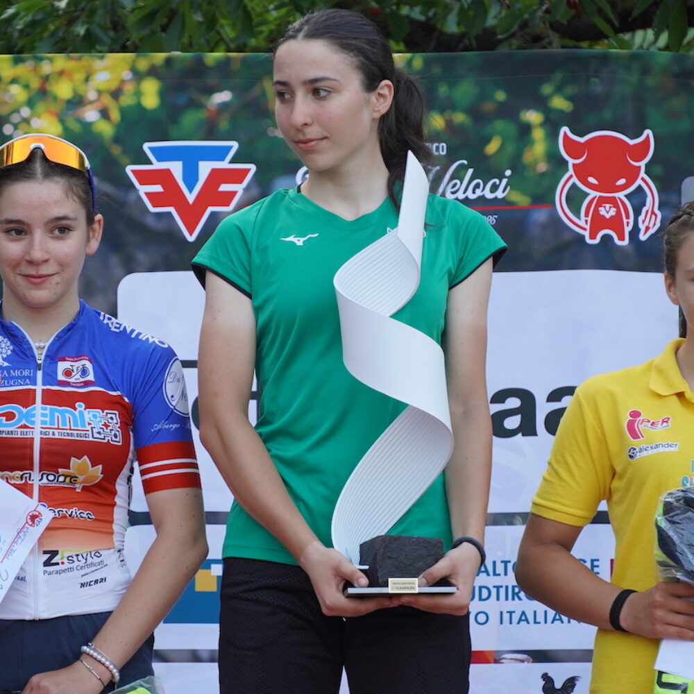 Podio donne allieve