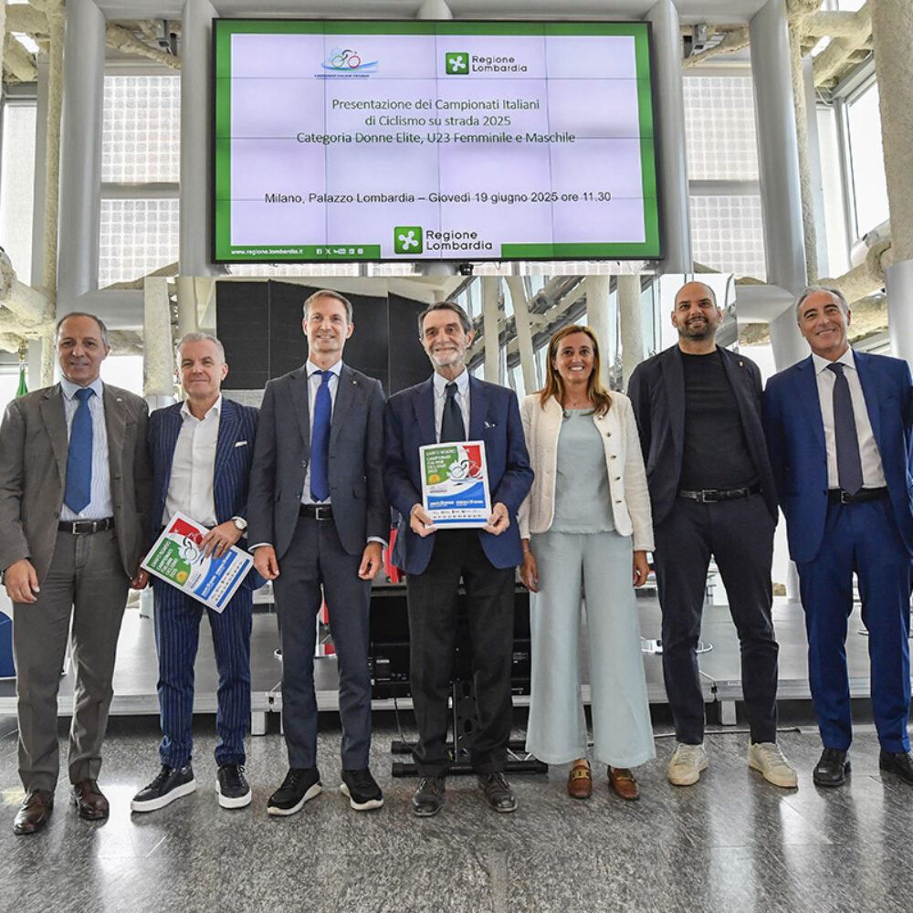 Campionati Italiani Ciclismo Donne Elite U23 - Uomini U23 - Conferenza Stampa - Palazzo Lombardia - Milano 19/06/2025 - - photo Tommaso Pelagalli/SprintCyclingAgency©2025