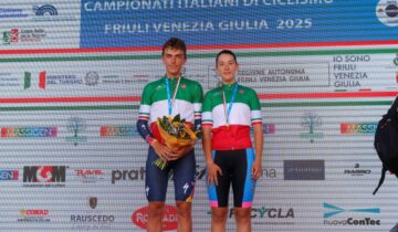 Tricolori Crono Juniores – Riccardo Capello e Elena De Laurentiis i nuovi campioni