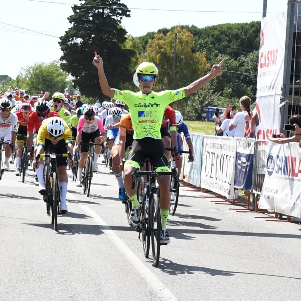 La vittoria di Paris nella gara a tappe (Foto R. Fruzzetti)