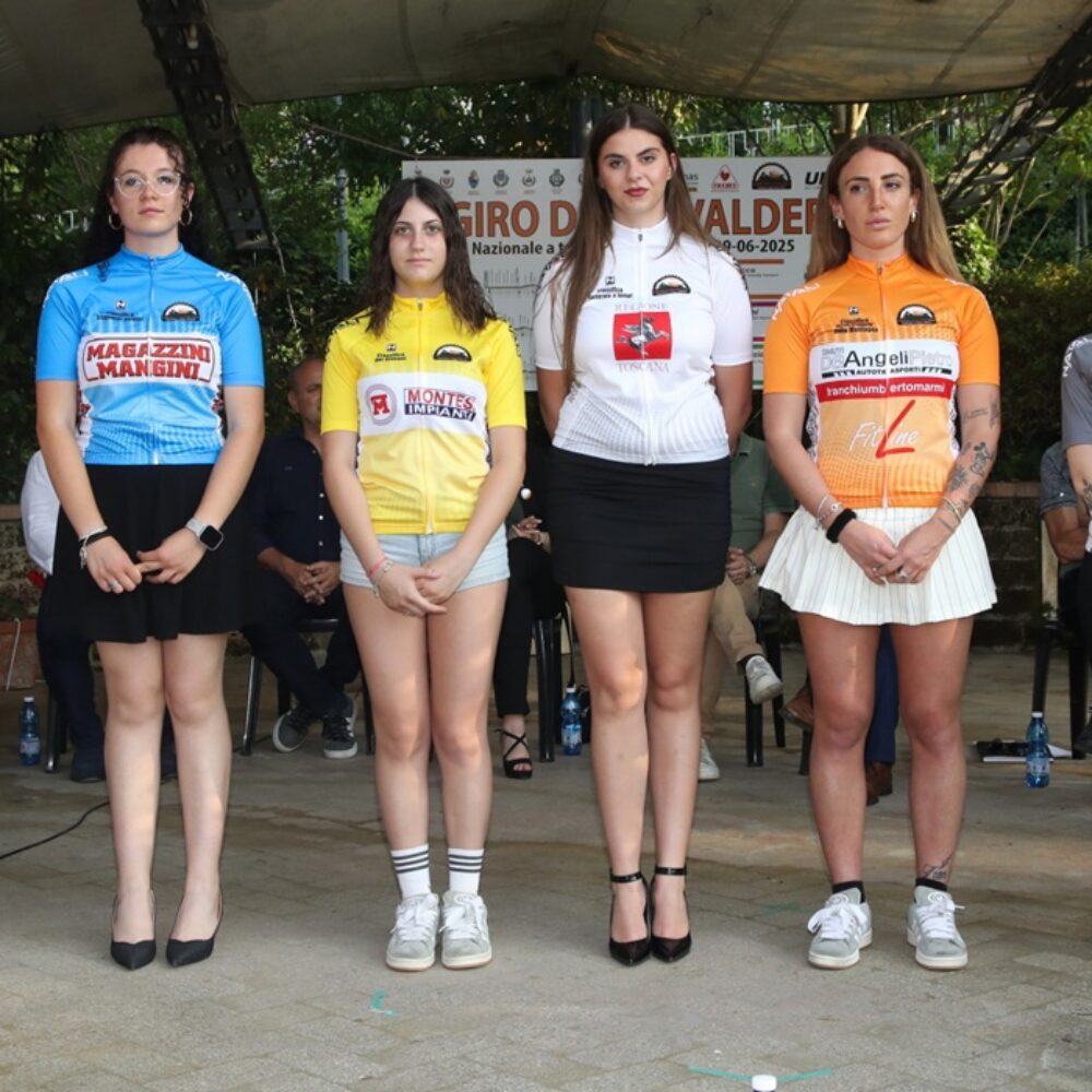 Le sei maglie del Giro della Valdera (Foto V. Pagni)