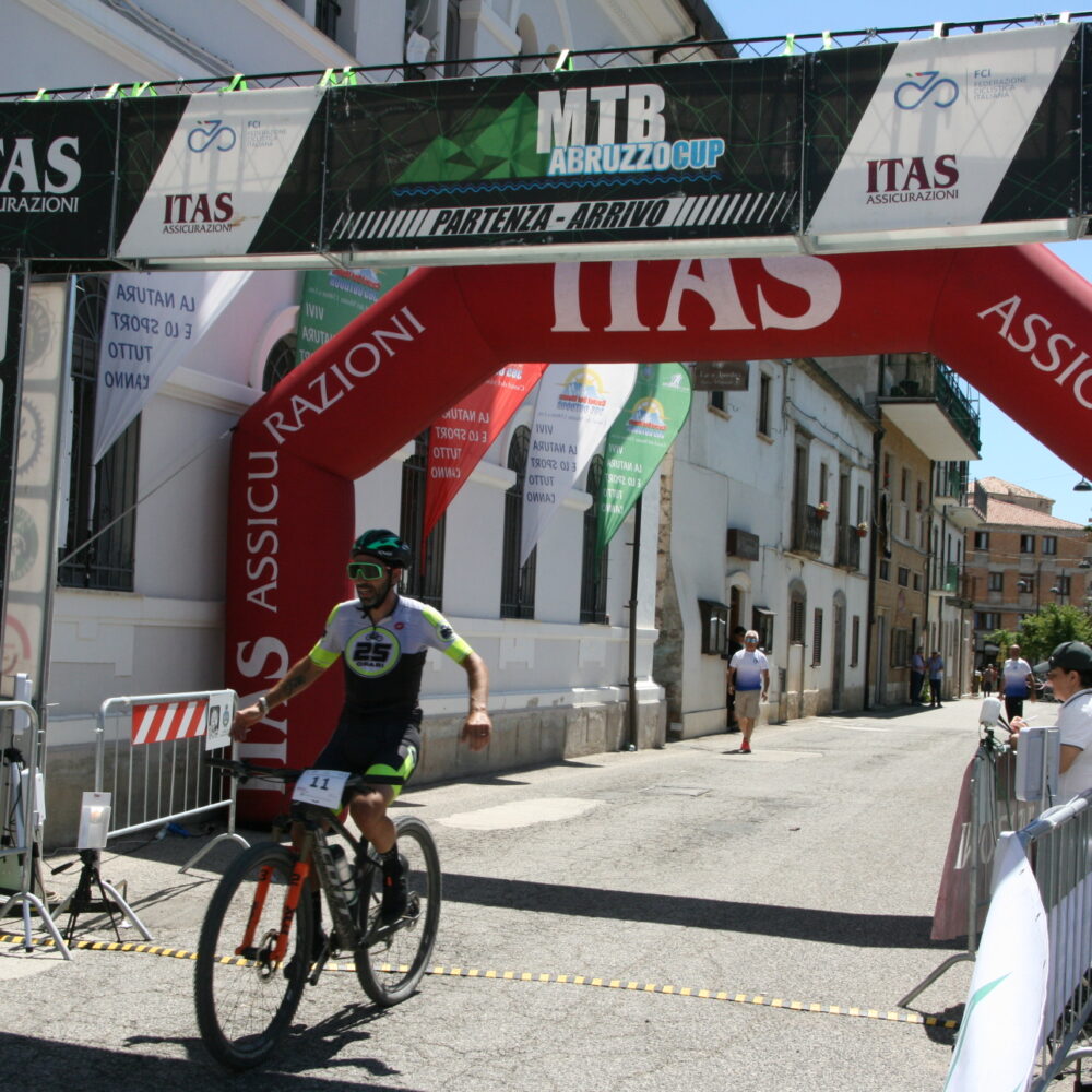 Gran Sasso Marathon Mtb 06072025 arrivo bellei granfondo