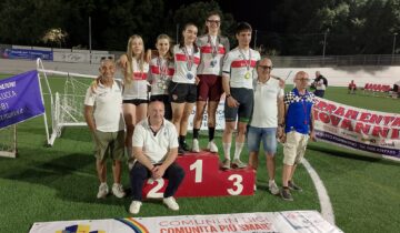 Lo junior Ferruzzi stella della prima giornata su pista