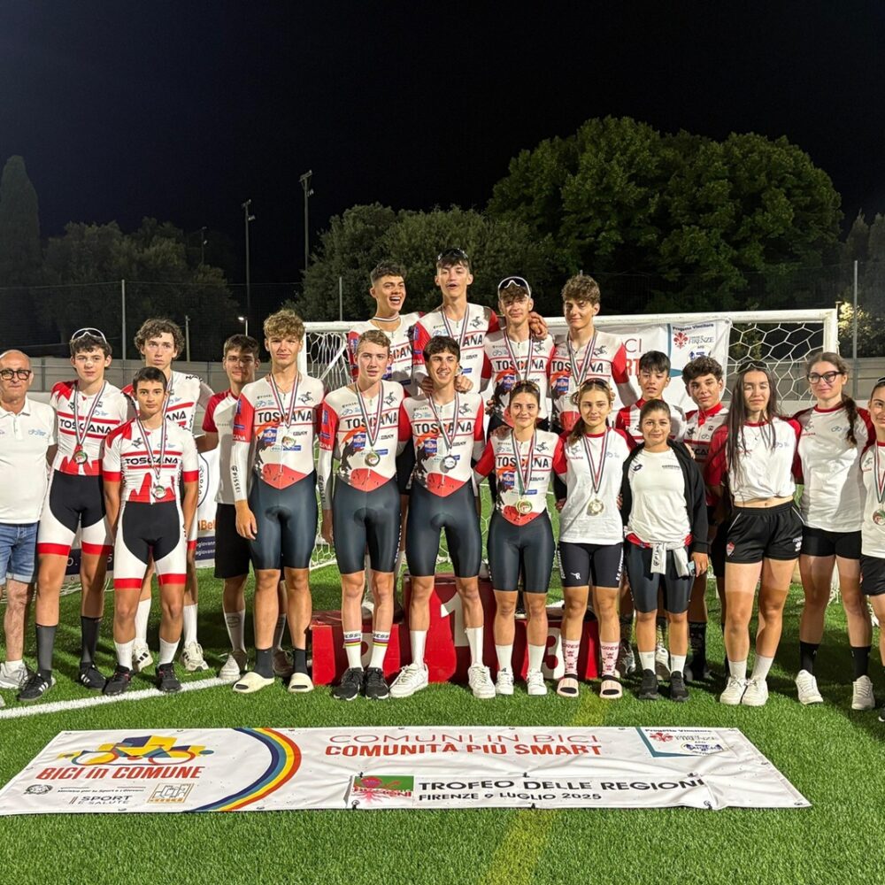 La rappresentativa della Toscana (Foto Asia Mazzuola)