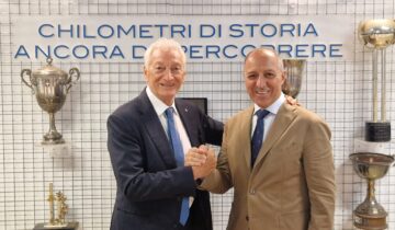 La visita del presidente del CONI Buonfiglio alla FCI oggi a Roma