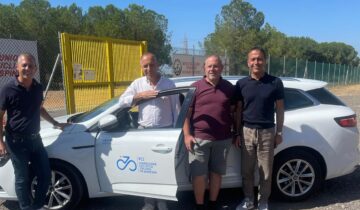 Il presidente Dagnoni in visita al Comitato FCI Sardegna e al ciclodromo di Guspini