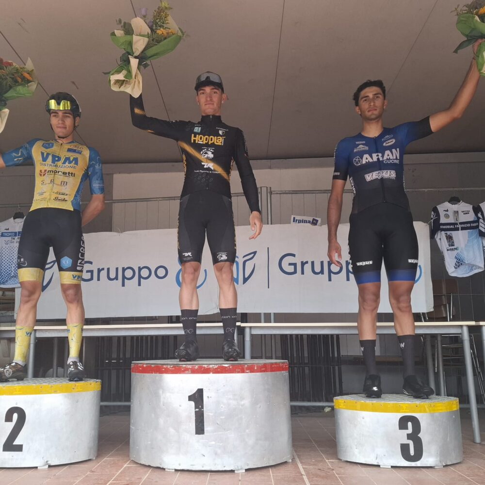 Il podio di Lastra a Signa (Foto S.Manzi)