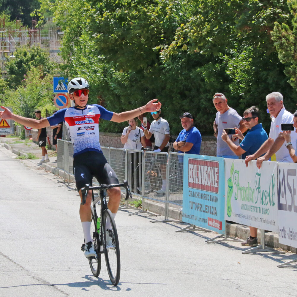 Recanati - Pieve Torina 10082025 arrivo Alessiani