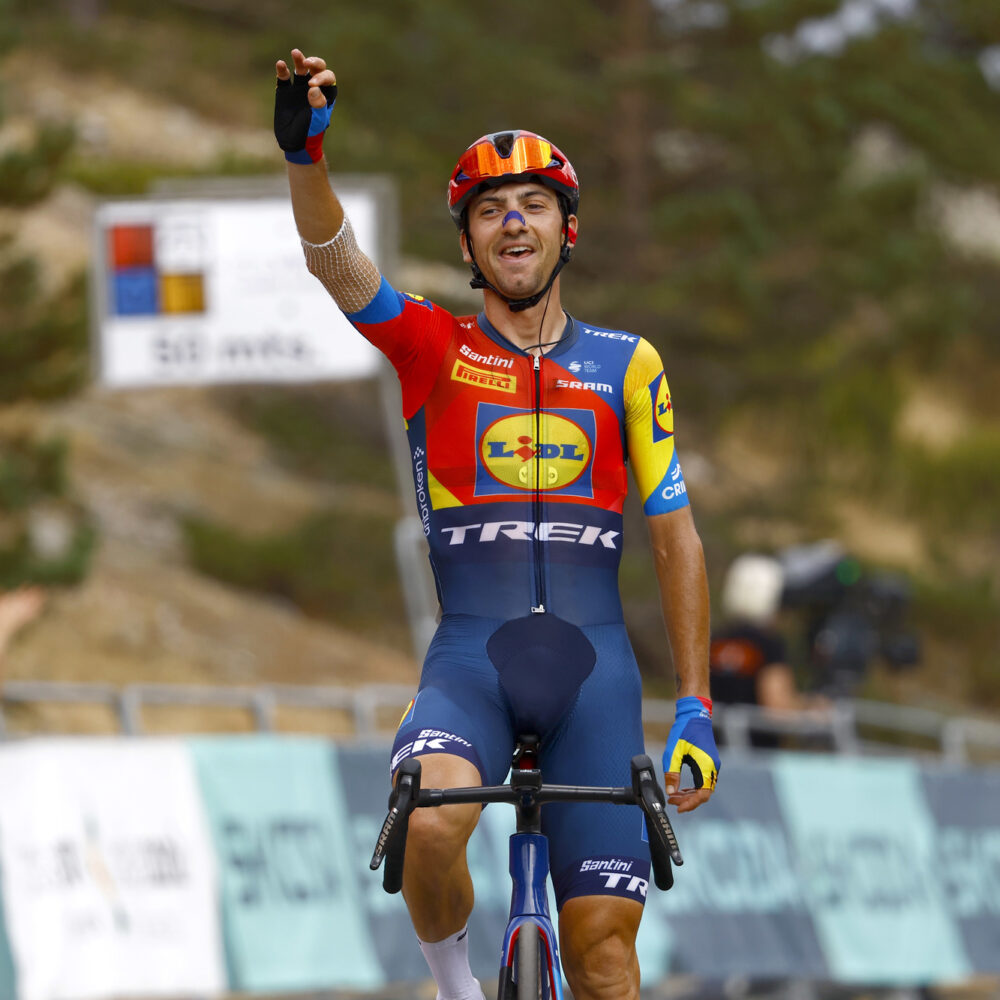 Vuelta a Burgos 2025 - 47th Edition - 5th stage Bodegas Cillar de Silos(QuintanaDel Pidio) - Lagunas de Neila 138 km - 9/08/2025 - Giulio Ciccone (ITA - Lidl - Trek) - photo Luis Angel Gomez/SprintCyclingAgency©2025
