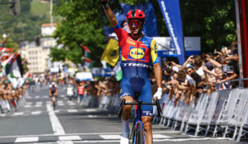 Giulio Ciccone vince la ‘Clasica’ di San Sebastiàn