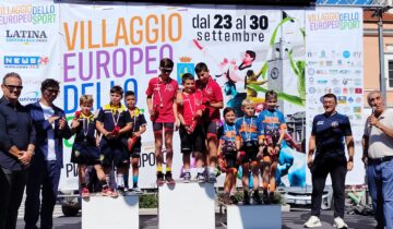 Anche il ciclismo baby al Villaggio Europeo dello sport di Latina
