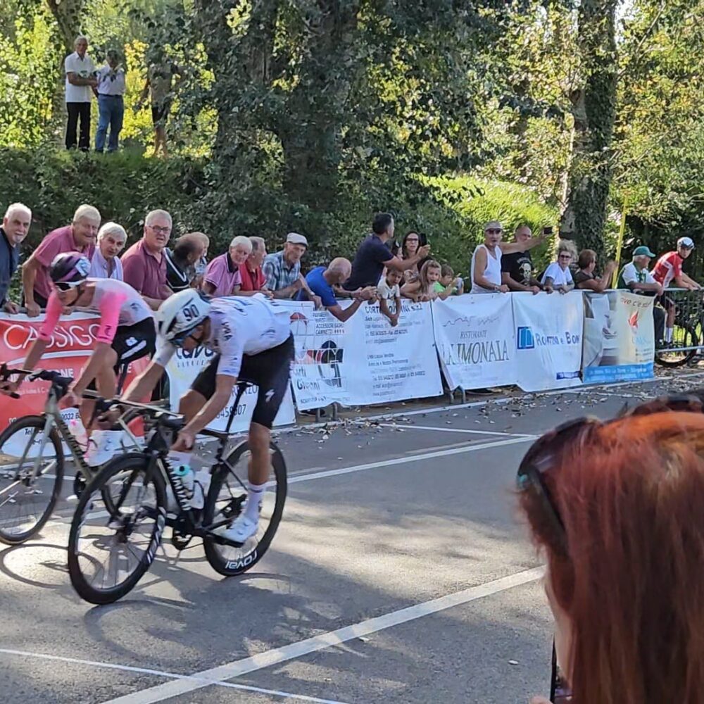 Lo sprint di Cingolani su Mugnai