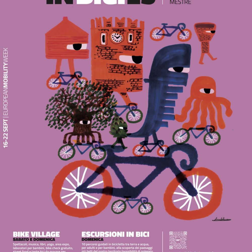 POSTER GENERALE - venezia in bici 2025