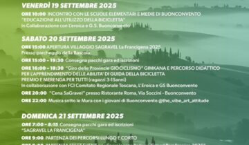 Toscana – Oggi Sagravel La Francigena