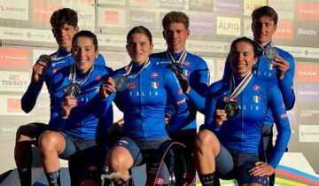 Italia d’argento nel Team Relay MTB ai Mondiali di Crans Montana