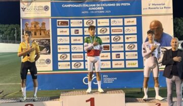 Incetta di medaglie all’italiano su pista per Nicola Padovan