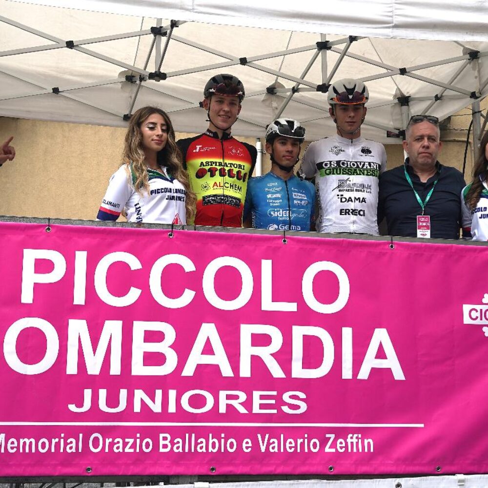 Podio Gara Juniores Carimate