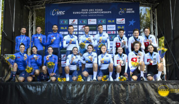 Europei Crono a squadre – Italia d’argento alle spalle della Francia