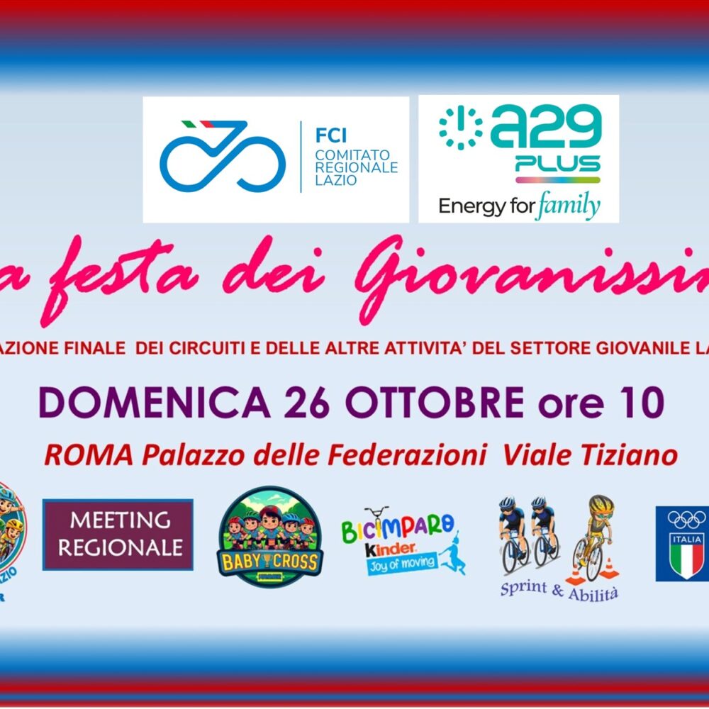 locandina festa giovanissimi 2025