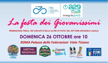CR LAZIO – Domenica a Roma la festa dei Giovanissimi