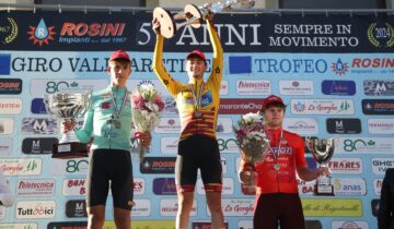 Paltrinieri nel Giro della Valli Aretine a Rigutino